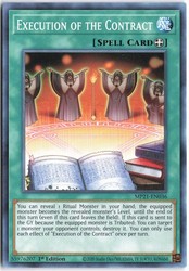 Execution of the Contract MP21-EN036 Common 1st Edition