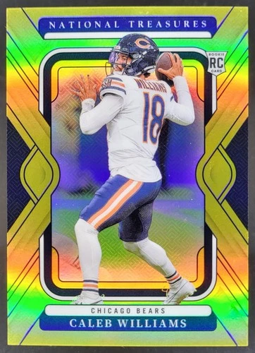 2024 Panini National Treasures Caleb Williams Premium Gold /10 RC Bears RW3