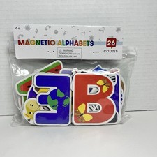 Magnetic Alphabet Letters ABC 26 Counts Child Learning Tool NEW