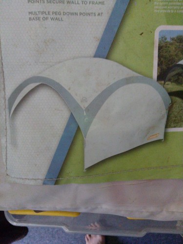 Coleman 1 Grey Sunwall to fit Fast Pitch Dome . Never Used In Carry Bag. Logo - Picture 4 of 5