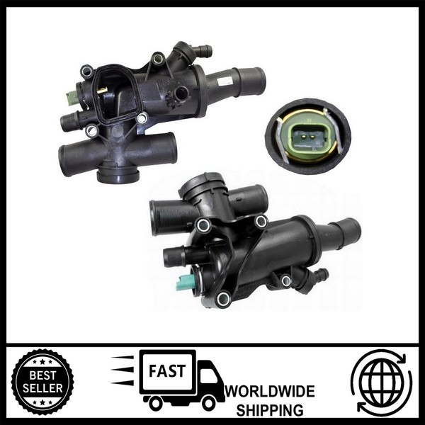 FüR Fiat Scudo Ulysse Lancia Phedra Volvo S40 V50 2.0 D | ThermostatgehäUse-image