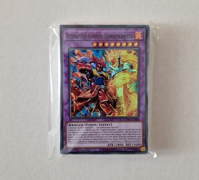 Joe Wheeler Starter Deck 40 Yugioh Karten. Mit Ultra Flammen-Schwertkämpfer
