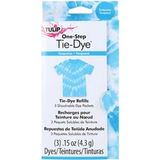 I Love To Create Tulip One-Step Tie-Dye Refill .13oz 3/Pkg-Turquoise (3Pk)