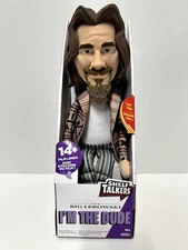 Big Lebowski Shelf Talkers The Dude  12" Talking Plush Doll Jakks Pacific- NEW