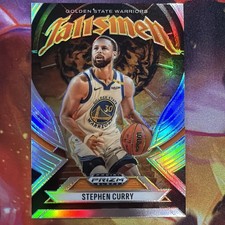 2024-25 Panini Prizm Black Talismen Silver Prizm Stephen Curry #7 1oa8