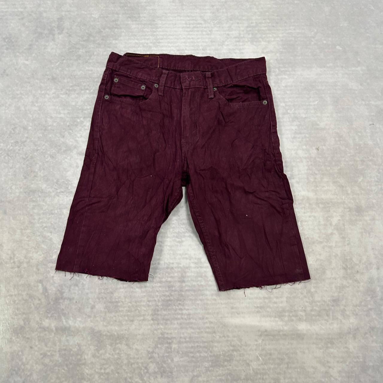 Levi's Shorts Levi 502 Cut Off Denim Jort Shorts Men's 29