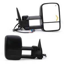 Tow Mirrors for 2003-2006 Chevy Silverado 1500 2500 3500 GMC Sierra Power Heated