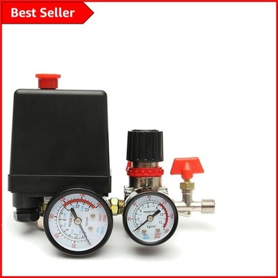 Vielseitiger 125 PSI Druckschalter mit hoher Durchflusskapazität - leichte Bauweise