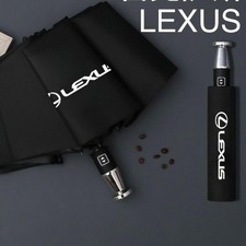 Lexus Folding Umbrella Black One-Touch for Rain or Shine jp