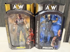 Jazwares Dustin Rhodes Unrivaled Series 2 & Dustin Rhodes Unmatched Series 1-lot