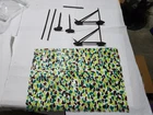 MARX BATTLEGROUND / AMERICAN PATROL / IWO JIMA CAMOUFLAGED GUN EMPLACEMENT PARTS