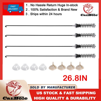 #ad 4 Pack 26.8in Washer Suspension Rod Kit For Whirlpool Maytag W11217817 W11159470 $35.99