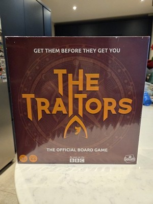 The Traitors Offizielles Familienspaß Brettspiel LESEN