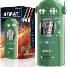 AFMAT Electric Pencil Sharpener Fully Automatic, Colored Pencil
