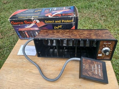 Starplex Game Selex Atari 2600 9 Game Cart Switcher! RARE!