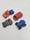 4x Transformers G1 Micromasters Off Road Patrol Complete Vintage 1988 1989 Set