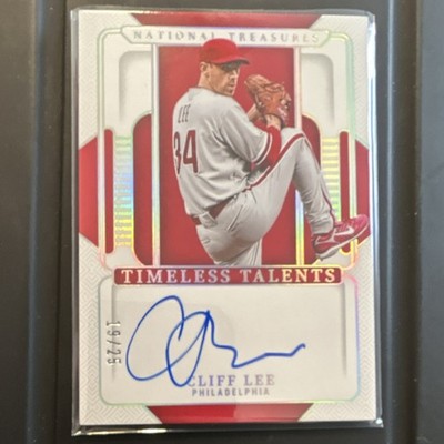 Panini 2025 Timeless Talents Cliff Lee Autograph /25