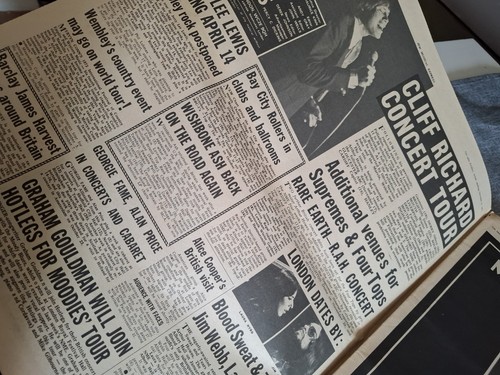 Vintage NME Magazine 2nd OCTOBER 1971 Led Zeppelin Neil Diamond Lennon HumblePie - Bild 2 von 9
