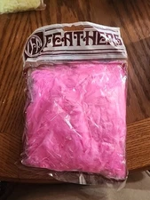 Zucker Feathers Brand Feathers. Pink