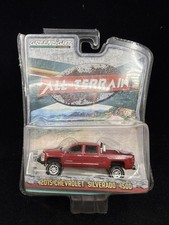 Greenlight 1:64 All-Terrain 2015 Chevrolet Silverado 1500 truck red Series 3