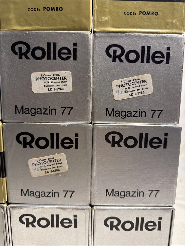 Revista Rollei vintage 77!!! lote de 15 cada uno está lleno de diapositivas. Lote 2 Foto 2 de 4