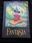 Fantasia (Sega Genesis, 1991) MD Rare Retro Mint Tested Authentic CIB