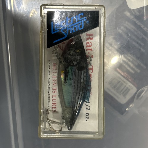 Señuelo de pesca Bill Lewis Rattletrap Lectric Shad 1/2 OZ sin RT-L1 NUEVO DE STOCK B252 - Imagen 1 de 8