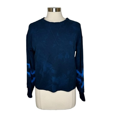 #ad #ad Electric and Rose Navy Tie Dye Pullover Sweatshirt Sweater Women’s Size Small $19.60
