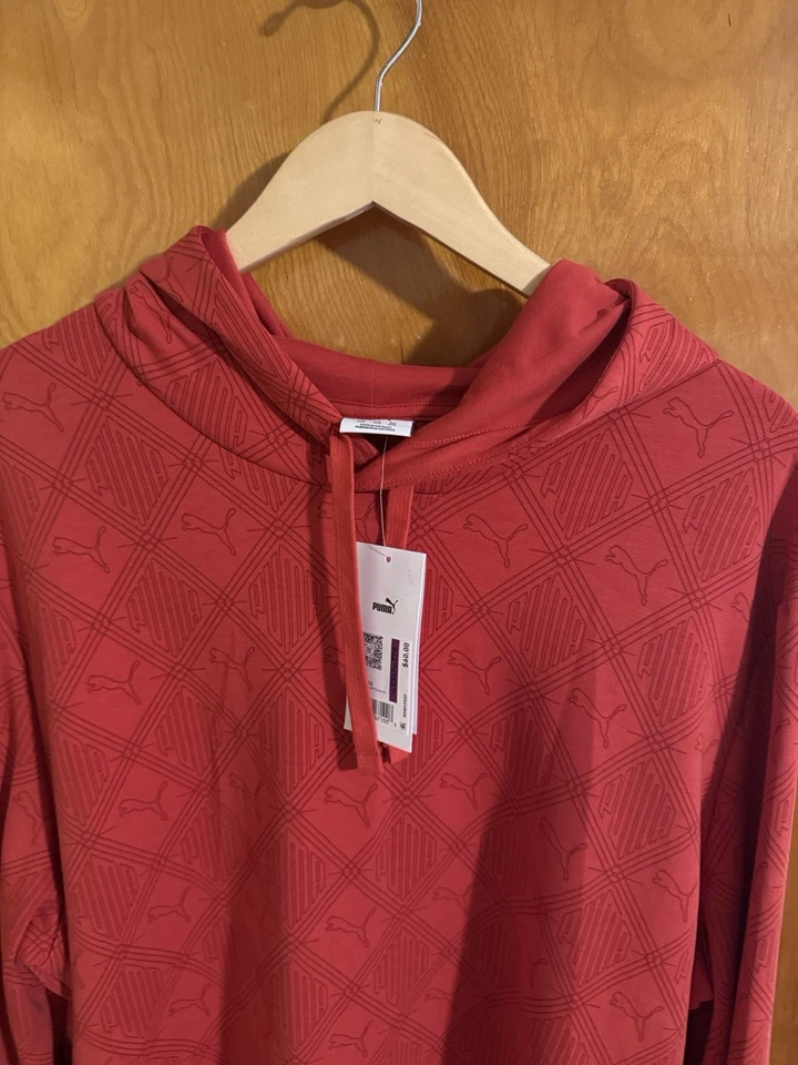 Moletom com capuz masculino Puma XXL laranja - Imagem 3 de 4