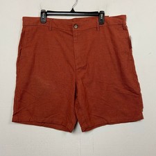 Old Navy Men's Linen Blend Slim Fit Chino Shorts Preppy Size 38 NWT