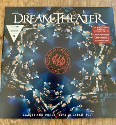 Dream Theater Lost Not Forgotten Images and Words Live transp. turquoise Vinyl