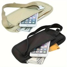 Money Belt Travel Hidden Secret Discreet Bum Bag Waist Wallet Pouch Unisex