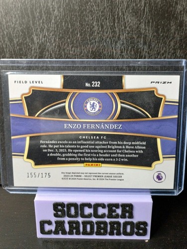 Enzo Fernandez Camo /175 Chelsea - Panini Select Premier League 2023-24 - Foto 2 di 2