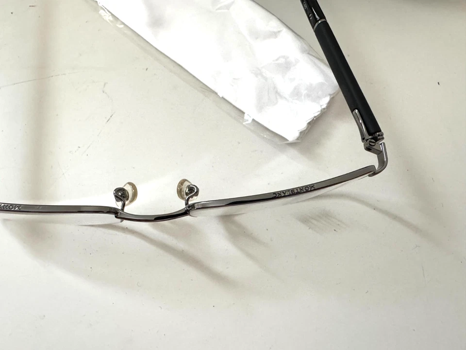 Montblanc Nuevas Gafas Paladio Gunmetal MB 336 012 56 20 140 Foto 4 de 4