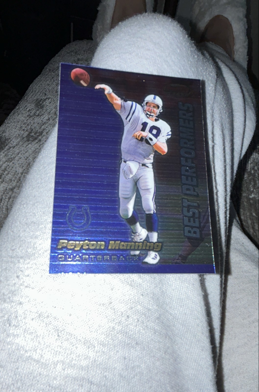 1999 Bowman's Best - Best Performers Peyton Manning #95 Refractor