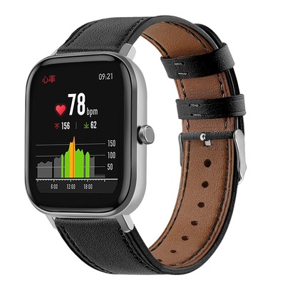 Leather WatchBand Compatible with Huami Amazfit GTS & Amazfit GTR 42mm Smart ...