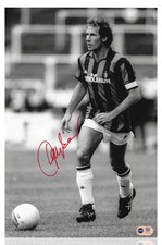 FRANCO BARESI SIGNED AC MILAN LEGEND 14X11 PHOTOGRAPH (ACG CERT AG17702)