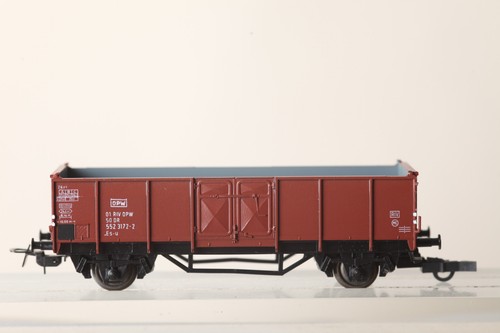 Piko H0 Offener Güterwagen DR 552 3 172-2 Es-u   2 versch. Kupplungen (162575) | Condition: Gebraucht