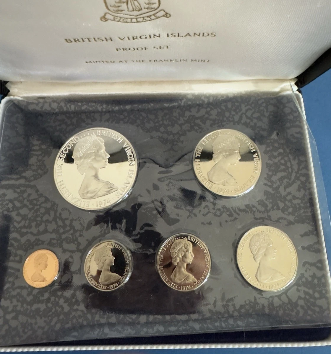 1974年 British Virgin s セット Silver 1974 British Virgin Islands Coins for sale | eBay
