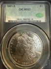Blast White 1881 S Cac Ms63 Morgan
