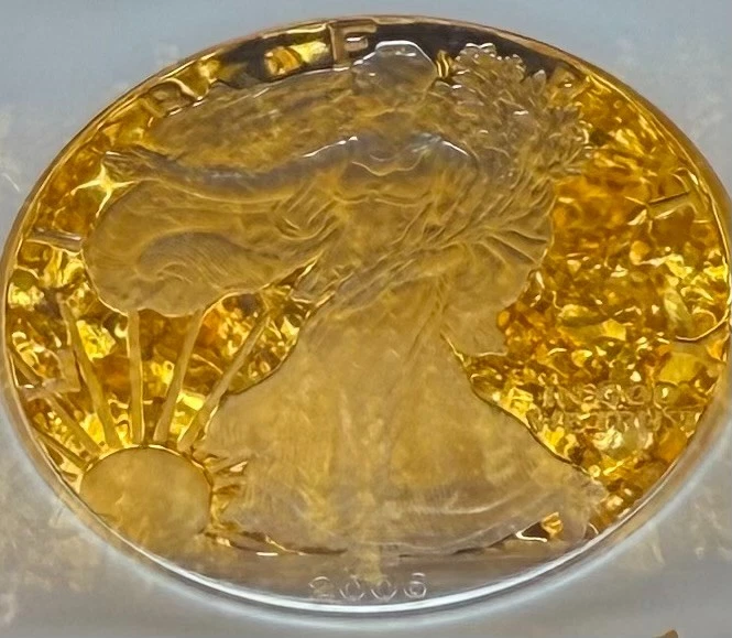 Proof 2006 W $1 Silver Eagle NGC PF70UC Rare First Strikes Eagle Label Spotless! - Image 3 of 4