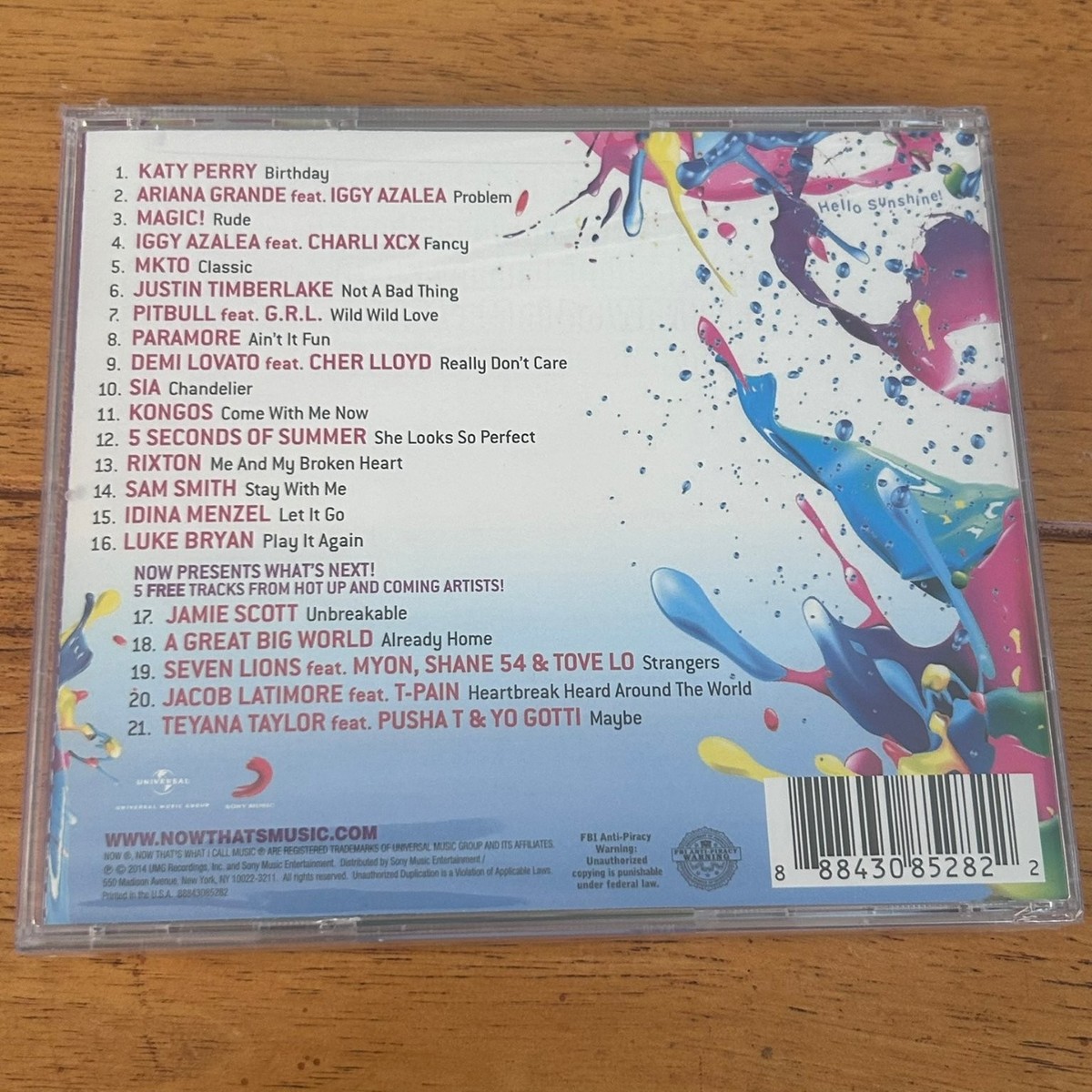 Various Artists – NOW That's What I Call Music! 51 CD 2014 Katy