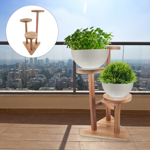 Plant Stand Flower Pot Holder Stands Multi Outdoor Tiered Flower-pot Pedestals - Picture 7 of 12