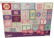 My Life As Christmas Advent Calendar Accessories For 18 in Doll 24 Pieces  2024