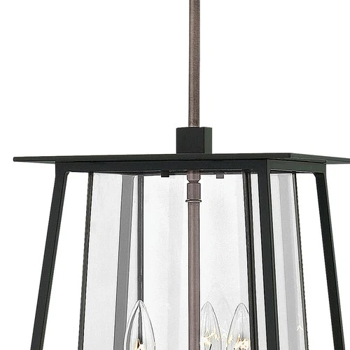 Hinkley Lighting 2102 Walker 3 Light 11-1/2"W Outdoor Pendant - Black - Picture 5 of 7