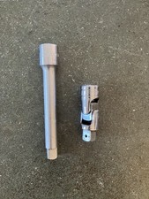 Snap-on 1/2” Dr. S-8 Swivel Socket Adapter & SVX5 5” Extension 2 Pc. Set / USA