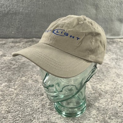 Vintage Bud Light Beer Cap dad Hat Mens Strapback Beige Embroidered Logo Y2K