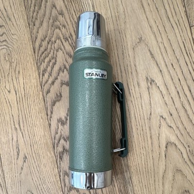 Stanley 950ml Green Stainless Steel Vacuum Flask With Handle Insulated Lid