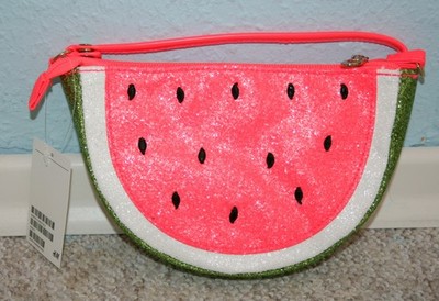 Ƹ̵̡Ӝ̵̨̄Ʒ H&M Mädchen Tasche Wassermelone Glitzer Umhängetasche