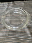 Vintage 1970 Pyrex 1-1/2qt Round Clear Glass Casserole Dish & Lid, 683-C-D23 USA